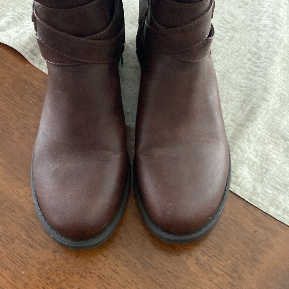 G by Guess Brown leather boots 8.5 EUC - Picture 5 of 7